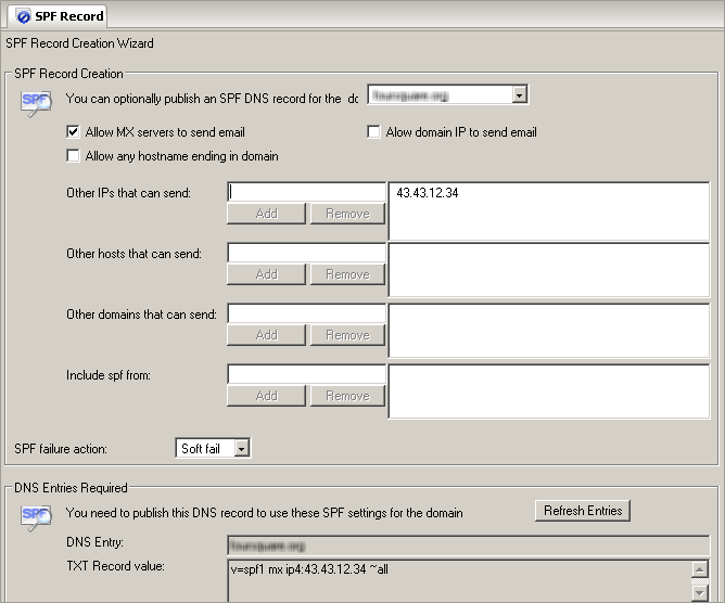 SPF Record